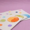 Biglietto di auguri Bolle in carta di cacca di elefante 12x16 cm