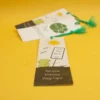 Segnalibro in cacca di carta di elefante linea ambiente conf. 10 pz