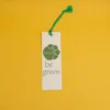 Segnalibro in cacca di carta di elefante linea ambiente conf. 10 pz