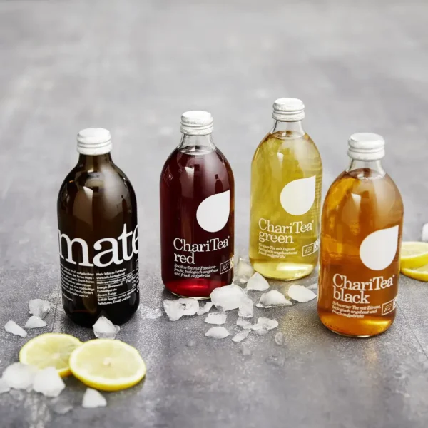 Charitea sono delle rinfrescanti bevande biologiche con ingredienti Fairtrade