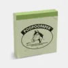 Blocco per appunti con fogli in cacca di cavallo con grafiche CLASSIC, SMILE, RECYCLE misure 10x10x3