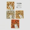 Blocco per appunti con fogli in cacca di elefante linea ANIMALIER misure 10x10x3 cm