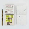 Blocco per appunti in cacca di cavallo con grafica Recycle
