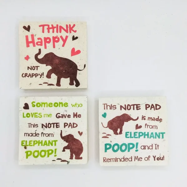 Blocco per appunti Someone in cacca di elefante