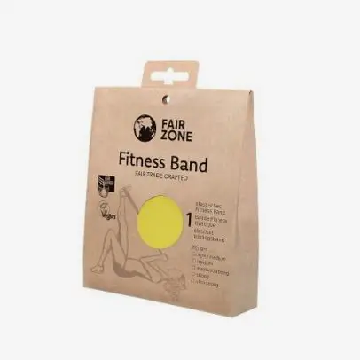 Fitness Band in lattice naturale, tensione leggera, tensione media-leggera, tensione media