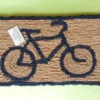 Vagamondi equo solidale zerbino bici in corda di cocco