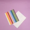Biglietto di auguri linea Rainbow in carta di cacca di elefante 12,5x16 cm