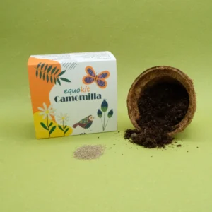Equokit per fioriera con semi di camomilla