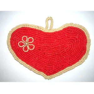 Lavagnetta Cuore in fibra di cocco