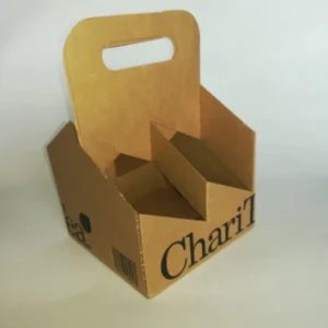 Confezione regalo in cartone per 4 bottiglie di Charitea